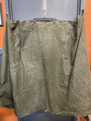 #ad Vintage WWII U.S. Army M1942 Shelter Half Pup Tent $83.25