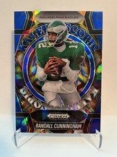 2025 Prizm Black - Randall Cunningham - #15 Blue Cracked Ice Kaleidoscope /125