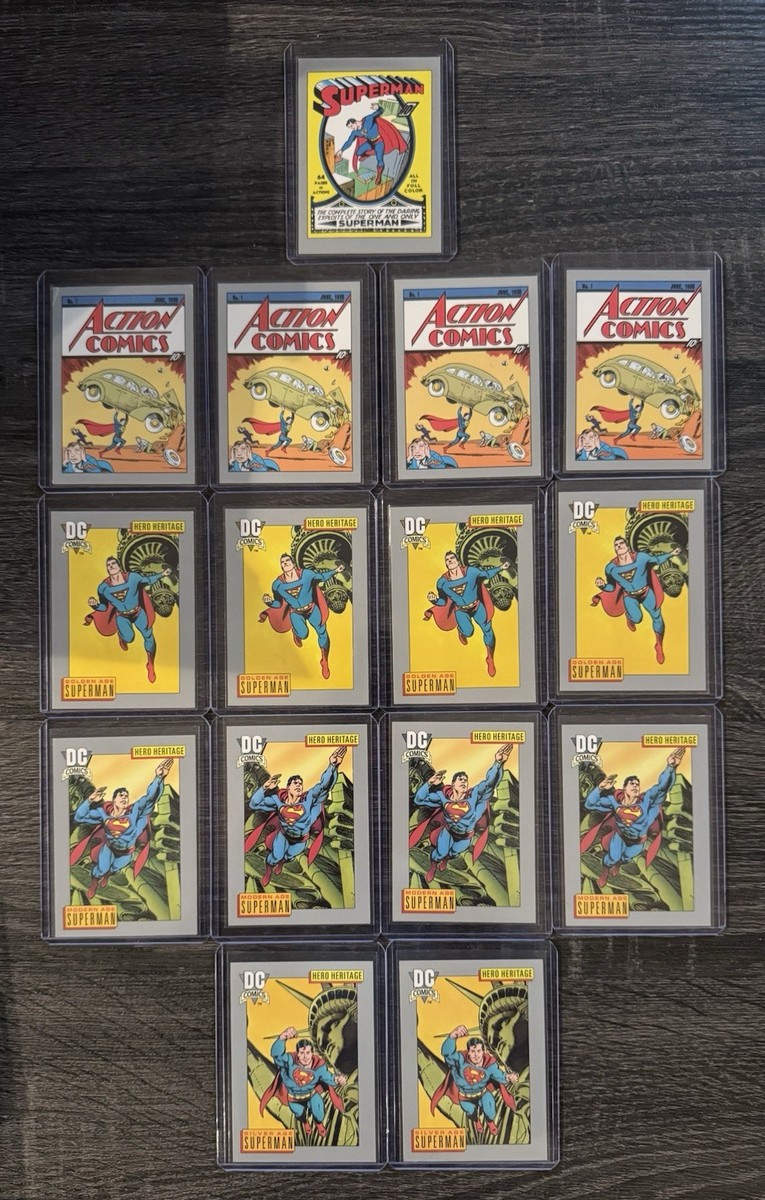 1990's DC Comics Cosmic Cards Super Rare Superman Collection-Original  Prints | eBay