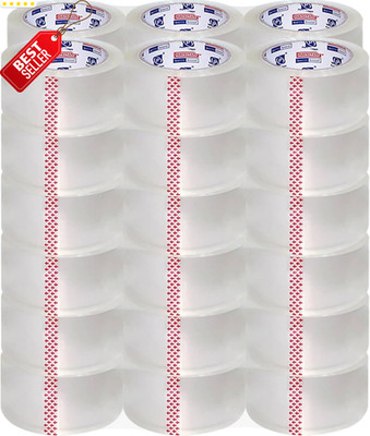 Heavy Duty Packing Tape 36 Rolls Clear 2.7Mil 1.88x60Y Ultra Strong Shipping US