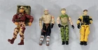 X-473 VINTAGE 1980'S HASBRO GI JOE ACTION FIGURES ROCK N ROLL ROAD PIG ETC