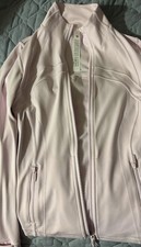 Pink Organza Lululemon Define Jacket Nulu Size 2