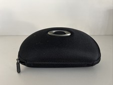 Oakley Black Hard Case for Glasses Zipper Closure with Free Sunglasses