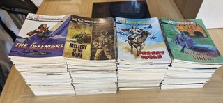 220 Commando War Comic Books. All numbered in the 3000's. Job Lot.