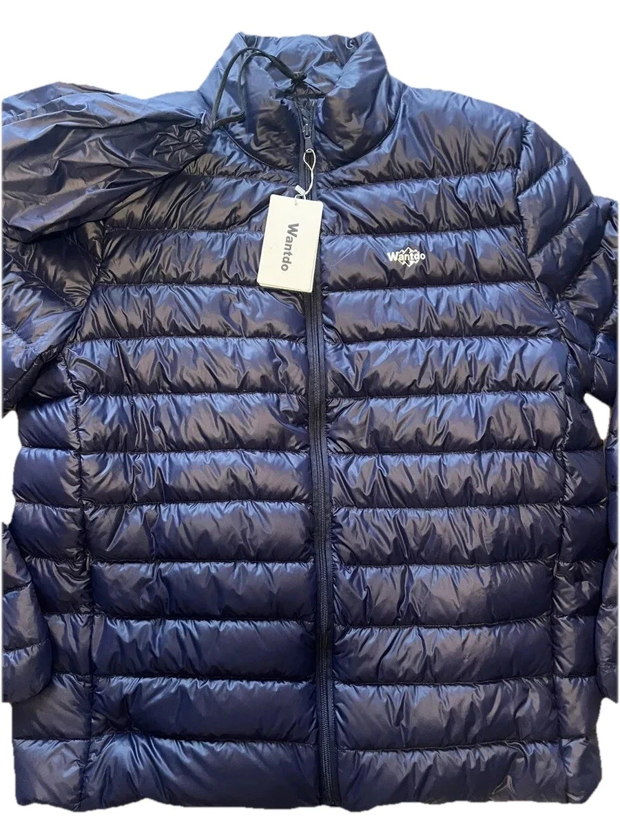 NWT Wantdo Mens Packable Down Jacket Sz XL