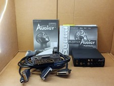 Creative Sound Blaster Audigy Platinum eX SB0090 PCI Card I/O Hub Complete
