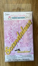 Sizzix Marisa Pawelko  1 Original Medium Die 659404 Scandalous Script Die BNIP