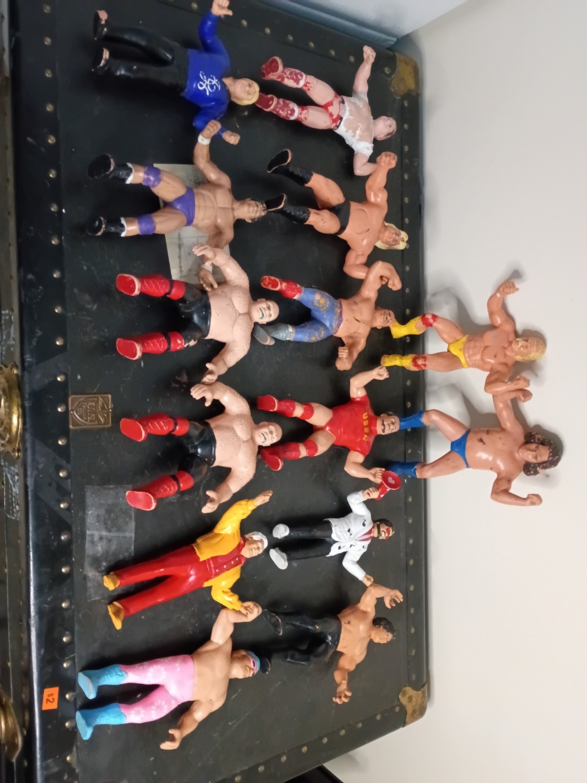 WWF / WWE LJN 12 Piece Action Figure Lot Hulk Hogan, Andre, Jimmy H, Steamboat