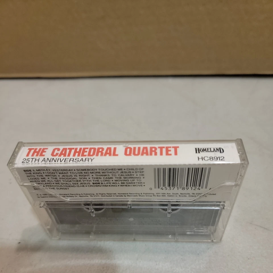 Cathedral Quartet 25th Anniversary Collector's Edition Cassette, 1989, Homeland - Image 2 of 2