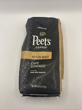 Peet's Cafe Domingo Medium Roast Ground Coffee 7/26 1 Pack 10.5 oz