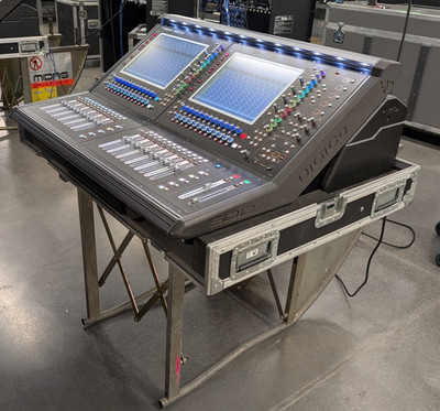 DIGICO SD12 CONSOLE W/ FIBER,SD RACK, 56X24 (TRUEHEARTSOUND)