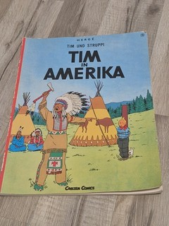 TIM UND STRUPPI Tim in Amerika Carlsen Comics HERG Nr.19 22.Auflage für Sammler