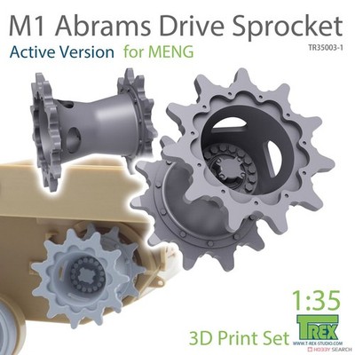 T-REX 35003-1 1/35 M1 Abrams Sprocket Set A (Active Version) (for Meng Model)
