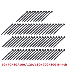 8 Inch Plastic Edging Nails Spiral Landscape Anchoring Spikes For Tent Garden