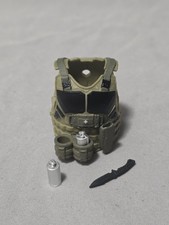 Valaverse Action Force Tactical Vest   Grenade   Knife  C  6  Fodder 1 12 Scale