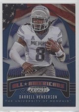 2020 Panini Prizm Draft Picks All-Americans Blue Darrell Henderson #90 05hr