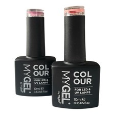 Image of Mylee MyGel Set Of 2 UV Activated Nail Polishes ‘In The Air’ & ‘Peach Perfect’