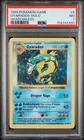 PSA 7 NEAR MINT Pokémon 1999 Base Set SHADOWLESS Gyarados #6 Holo