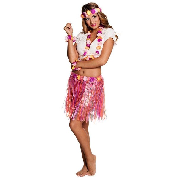 Hawaii KostüM Set Boland 52430 - Rock, Kette, Stirnband, Karneval, Fasching-image