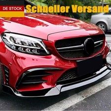 FÜR MERCEDES W205 C-KLASSE AMG LINE (FACELIFT) 2019-2021 FRONT SPOILER