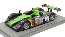 Spark 1/43 Scale SCMG06 - MG Lola EX 257 #27 Le Mans 2002 - Green/Grey