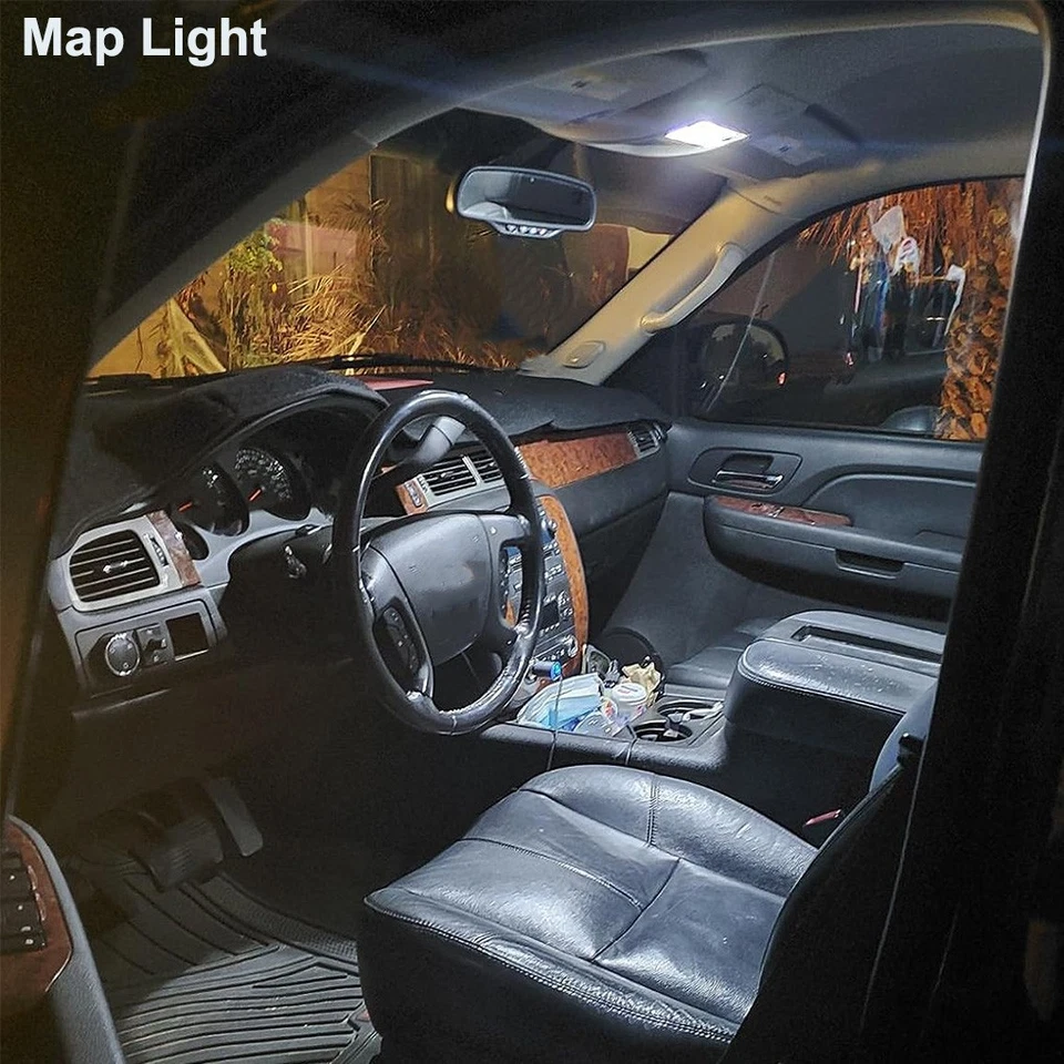 Kit de luces interiores LED para Subaru Outback 2010-2014 actualización de bombilla LED blanca Foto 4 de 4