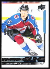2018-19 Upper Deck Young Guns Sheldon Dries Rookie Colorado Avalanche #240