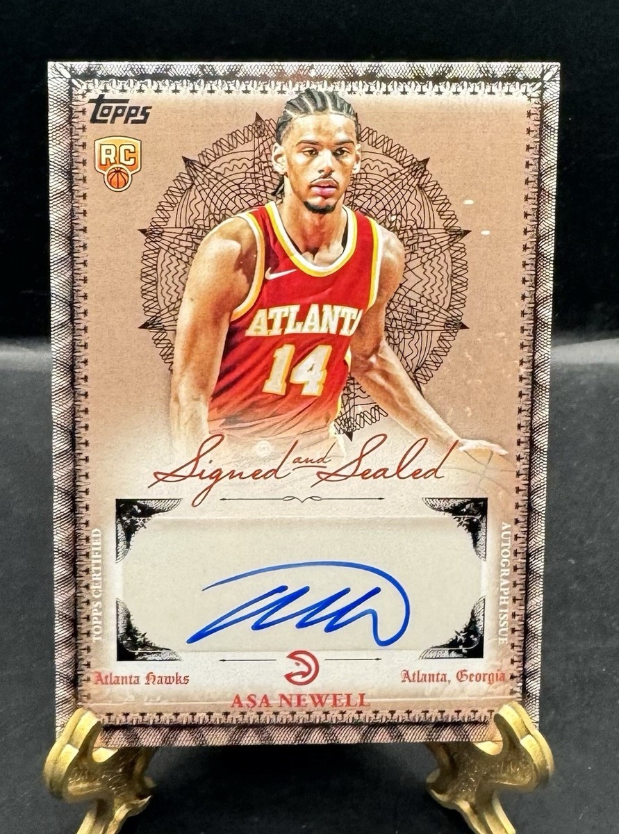 2025-26 Topps Flagship Basketball ASA NEWELL Rookie Autograph #BSI 
