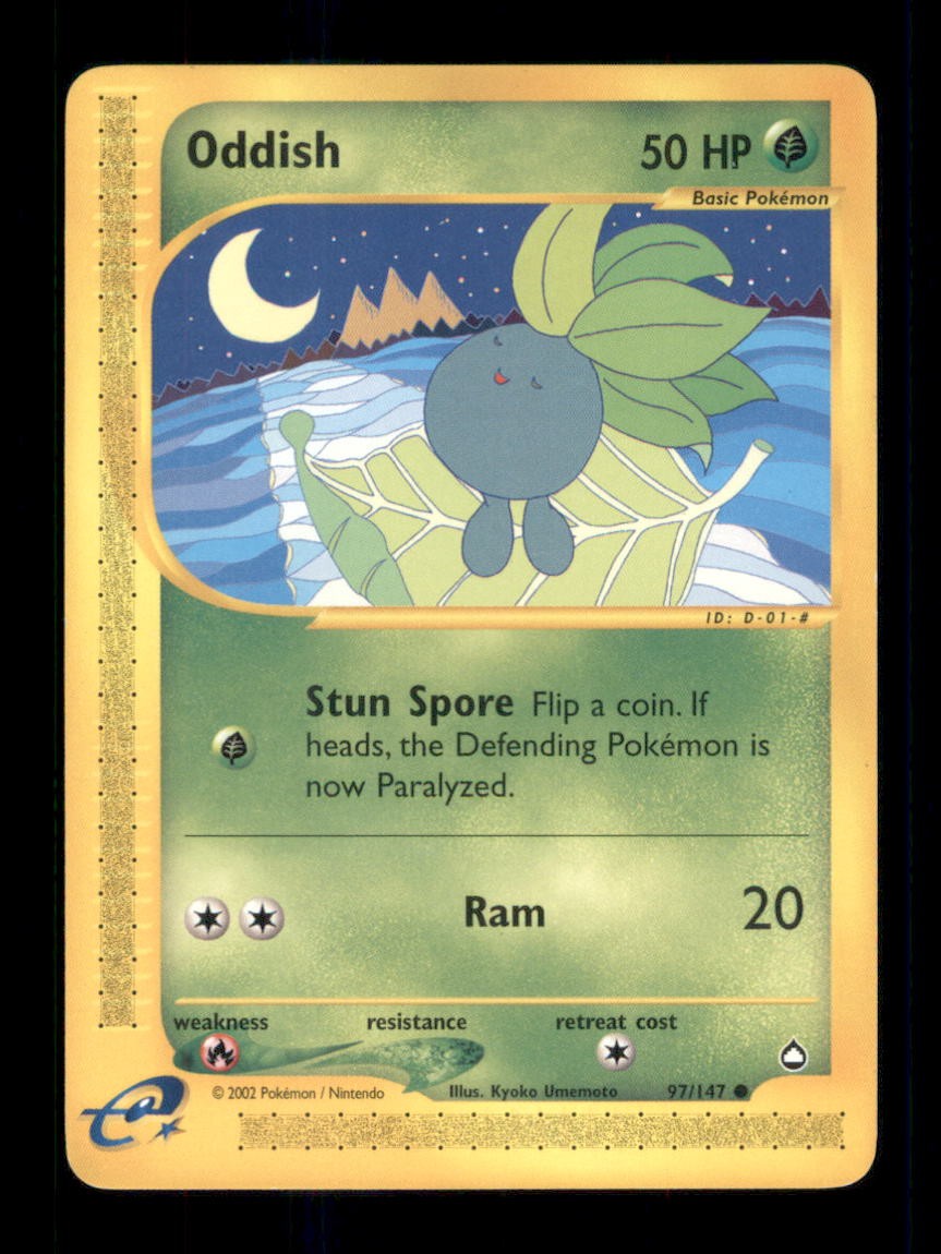 Oddish Common Aquapolis 097/147 NM