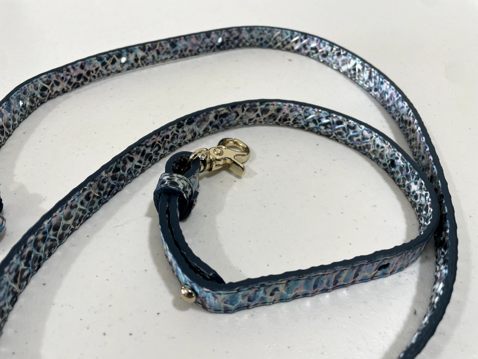 Brahmin Replacement Strap Multicolor Croc Embosse… - image 9