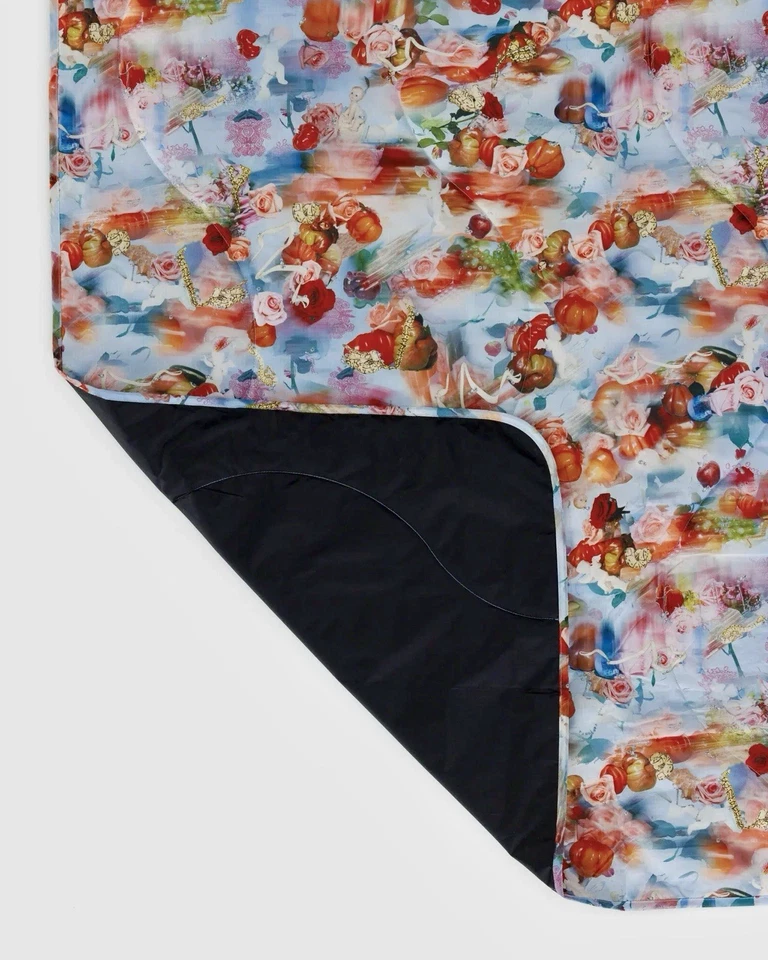 NEW! Baggu x Collina Strada PUFFY PICNIC BLANKET in “Sistine Tomato” SOLD OUT!!! - Image 4 of 4