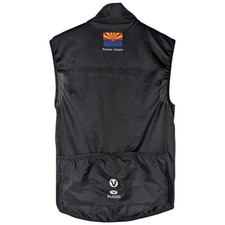 Gilet Cycliste Sismic Homme, Taille S, Noir, Zippé Et Respirant
