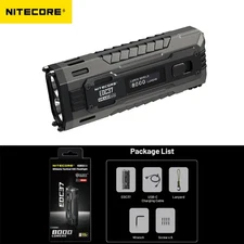 Nitecore EDC37 Flashlight 8000LM USB-C Flat EDC Ultimate Tactical Hunting Lights
