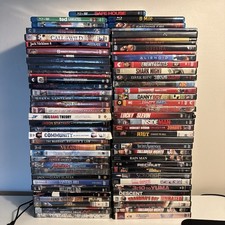 Assorted Lot of 71 DVDs and blu ray Pre-Owned great titles tested