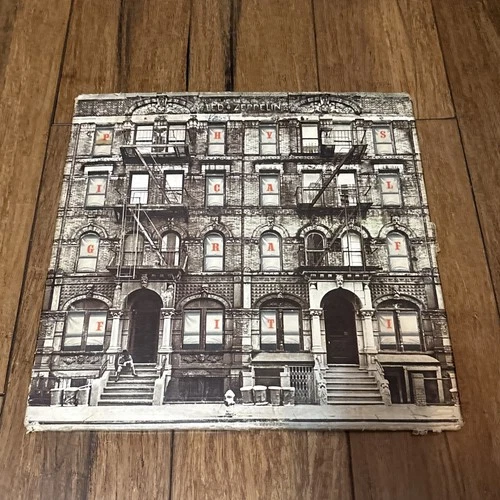 Led Zeppelin Physical Graffiti Vintage Vinyl LP 1975 Atlantic Record SS-2-200