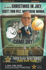 United States Secret Service Recruitment Program Cover On 12x8in Metal Sign