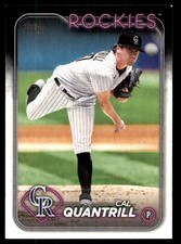 Cal Quantrill 2024 Topps #638 Rockies MLB READ FREE SHIPPING AutographDen