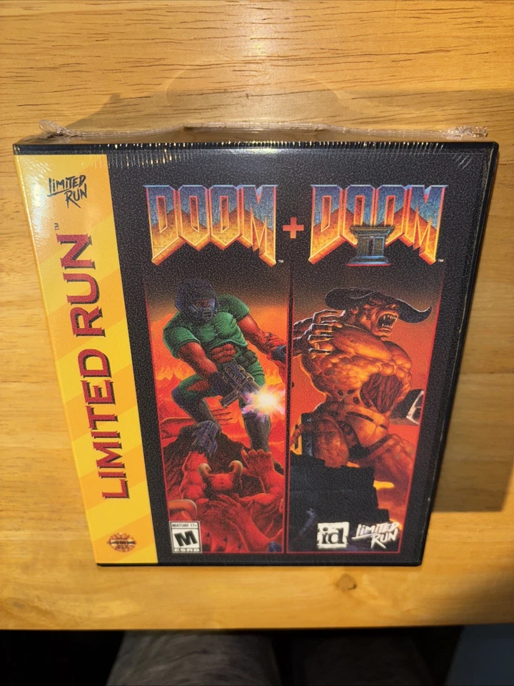XBOX 10TH ANNIVERSARY VARIANT DOOM 1 & 2 LIMITED RUN GAMES COLLECTORS EDITION - Image 3 of 4