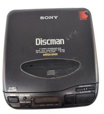 Sony Discman Mega Bass Portable CD Compact Disc Player Tested D-33 VTG 90s