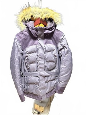 Quechua sh500 u-warme Damen Winterjacke mit Kunstfellkapuze - Größe XL