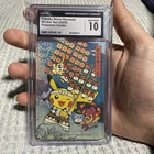 Pokémon TCG Tohoku Store Renewal Sticker Pikachu Pokemon Center CGC 10 Gem Mint