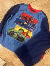 Youth Boys Marvel Avengers Endgame Fleece Pajama Set 6/7