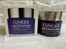 Clinique Smart Clinical Repair Lifting Face +Neck Cream 2.5oz/75ml NIB