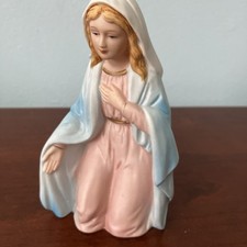 Vtg Homco Nativity Set 5599 Replacement Mary  Figurine Christmas