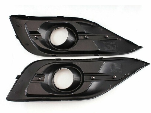 Fog Lamp Driving Light FIT Honda CR-V 4th Gen Asia Type 2012-2014 Black Cover - Picture 2 of 5