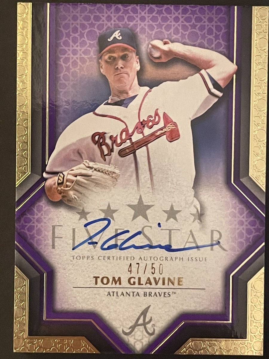 Topps 2023 Five Star Tom Glavine Auto ? Jersey #47 ➡️ 47/50 