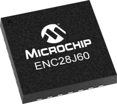 61 x ENC28J60-I/ML Ethernet MAC & PHY Ethernet Controller - BRAND NEW