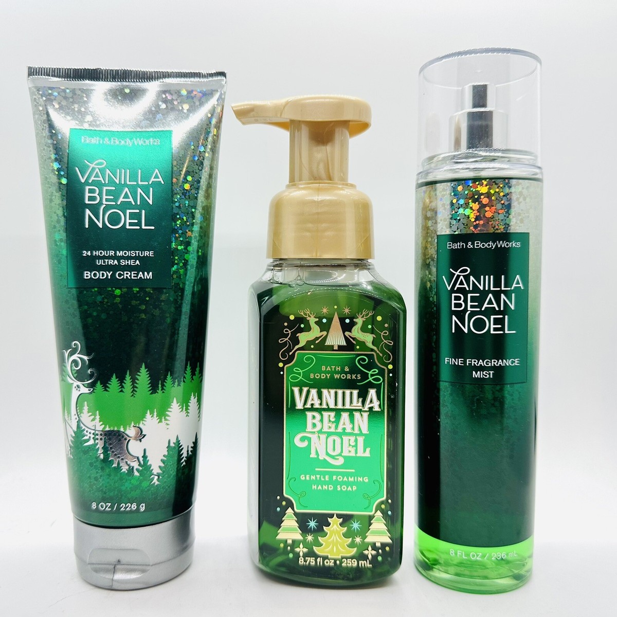Bath & Body Works VANILLA BEAN NOEL Ultra Shea Body Cream+Body