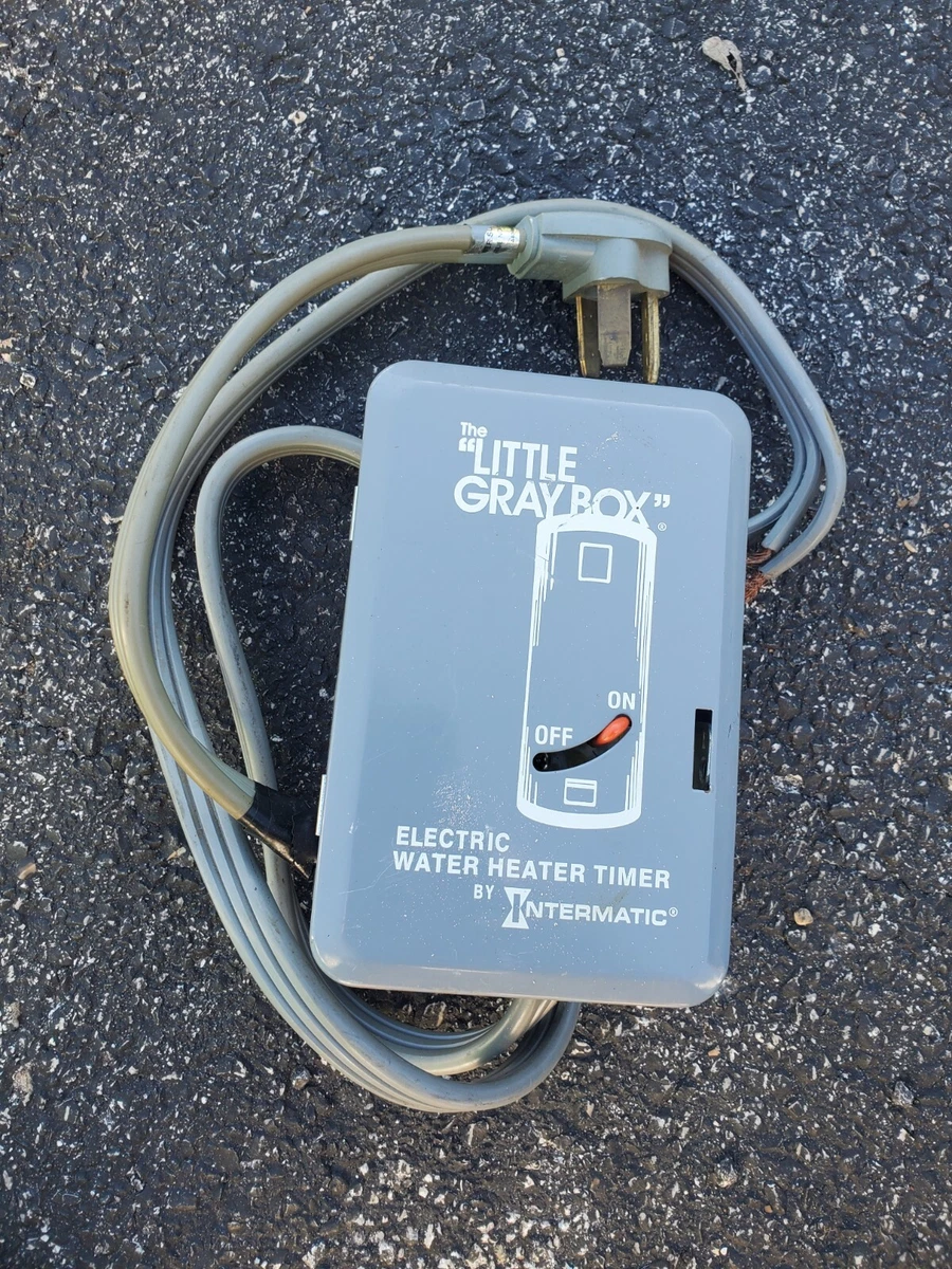 little Gray Box electric water heater timer | eBay