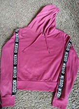 Juniors Women Hoodie Pink Color Large Size